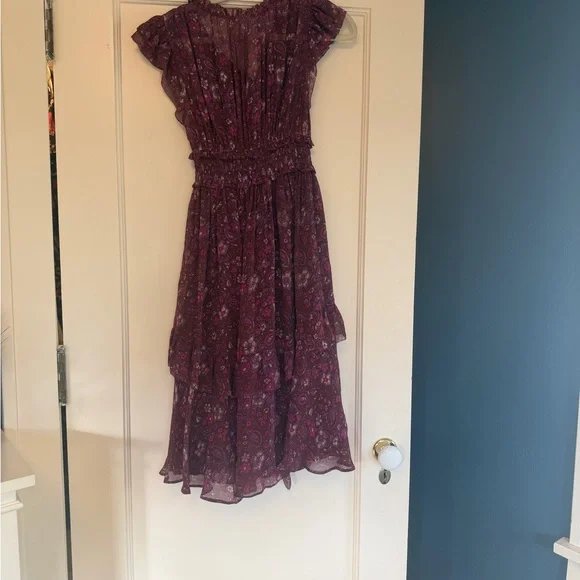 Ulla Johnson Plum and Pink Dress - Picture 3 of 3